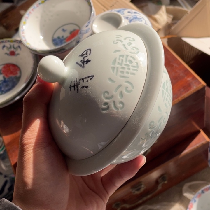 瓷碗景德镇高温细白瓷餐具