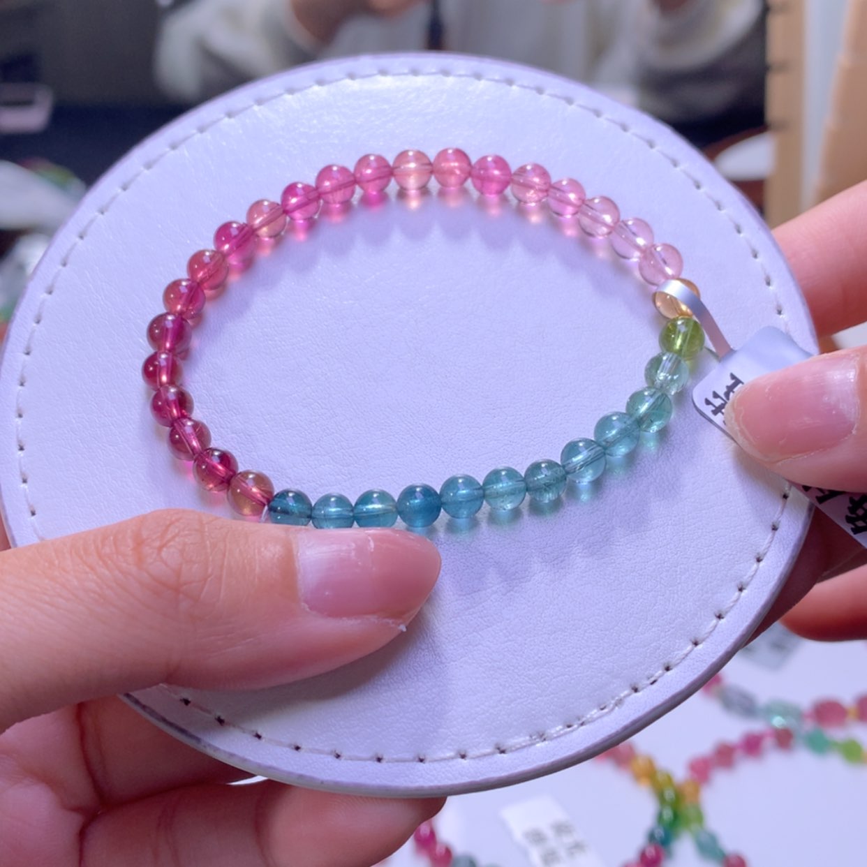 【闪购商品】未镶嵌手串碧玺5.2mm净体