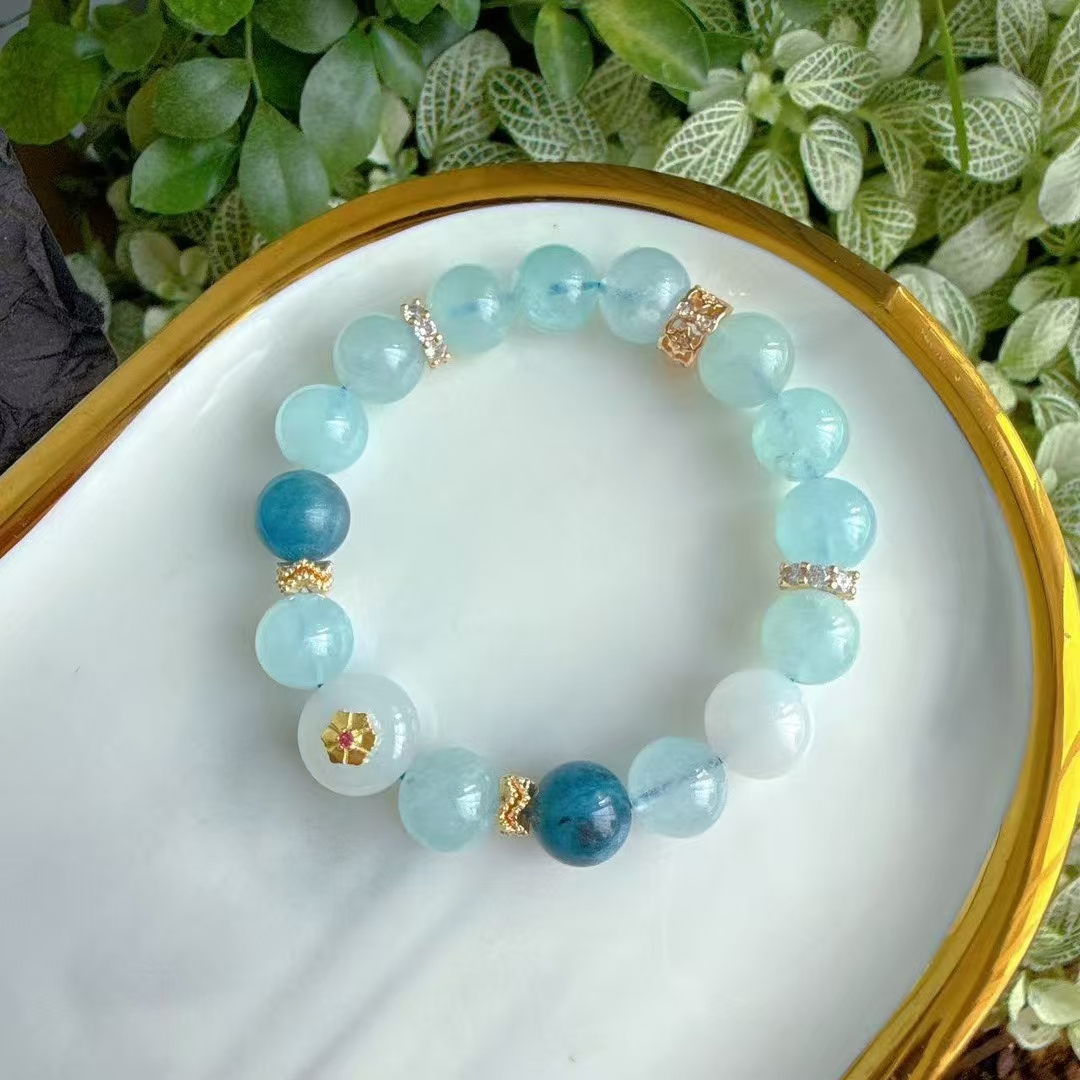 天然水晶设计款DIY成品手串