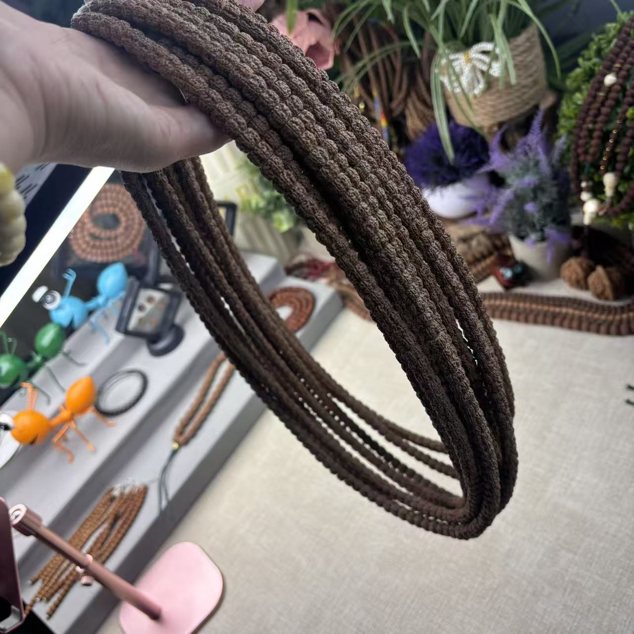 【大嫂】金刚菩提藏式麦穗盘龙长串+礼盒