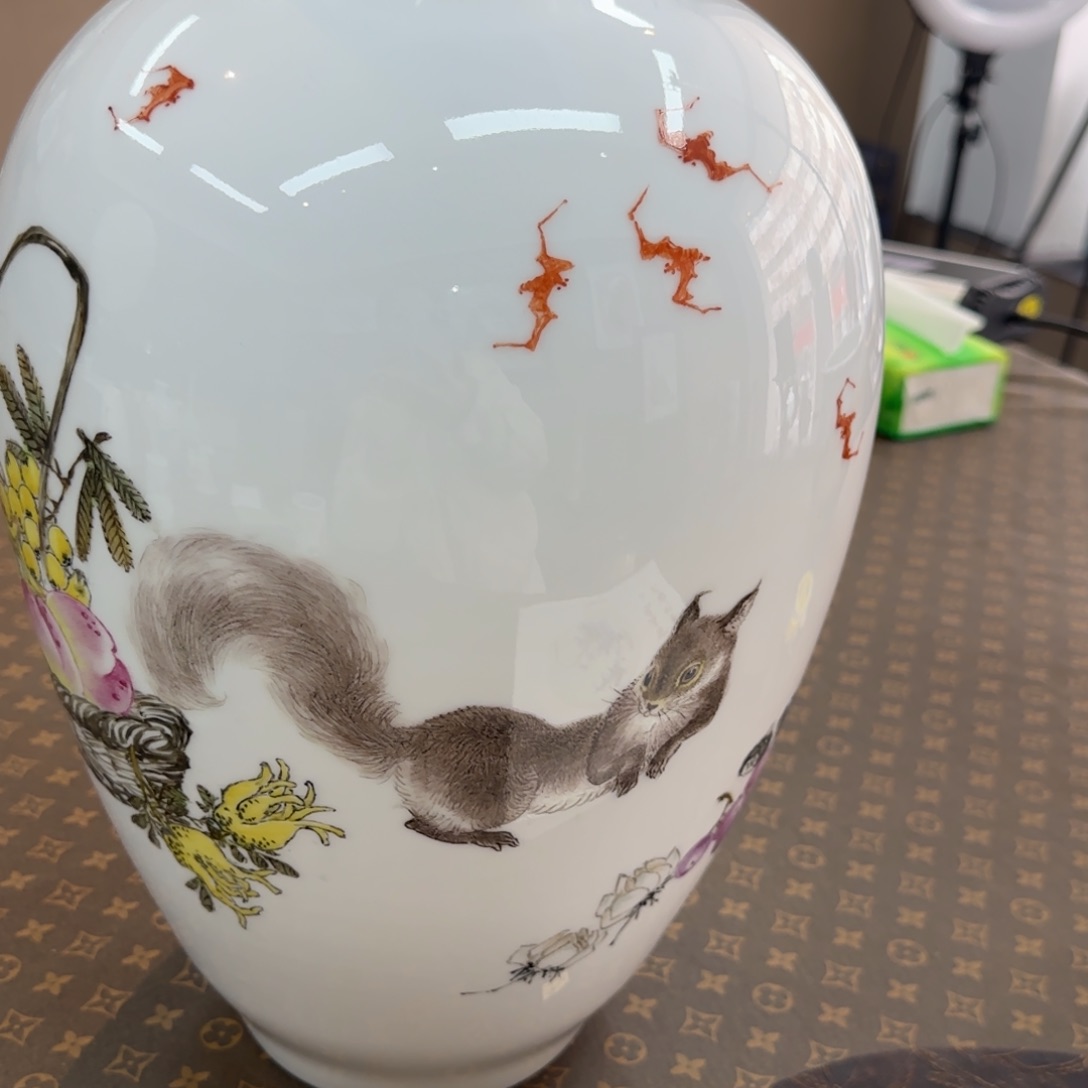 瓷片J****Y陶瓷作品手绘作品