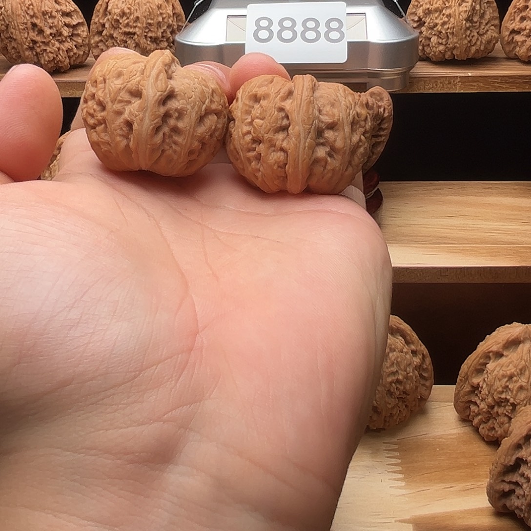 微***丶文玩核桃吊坠元宝文玩核桃