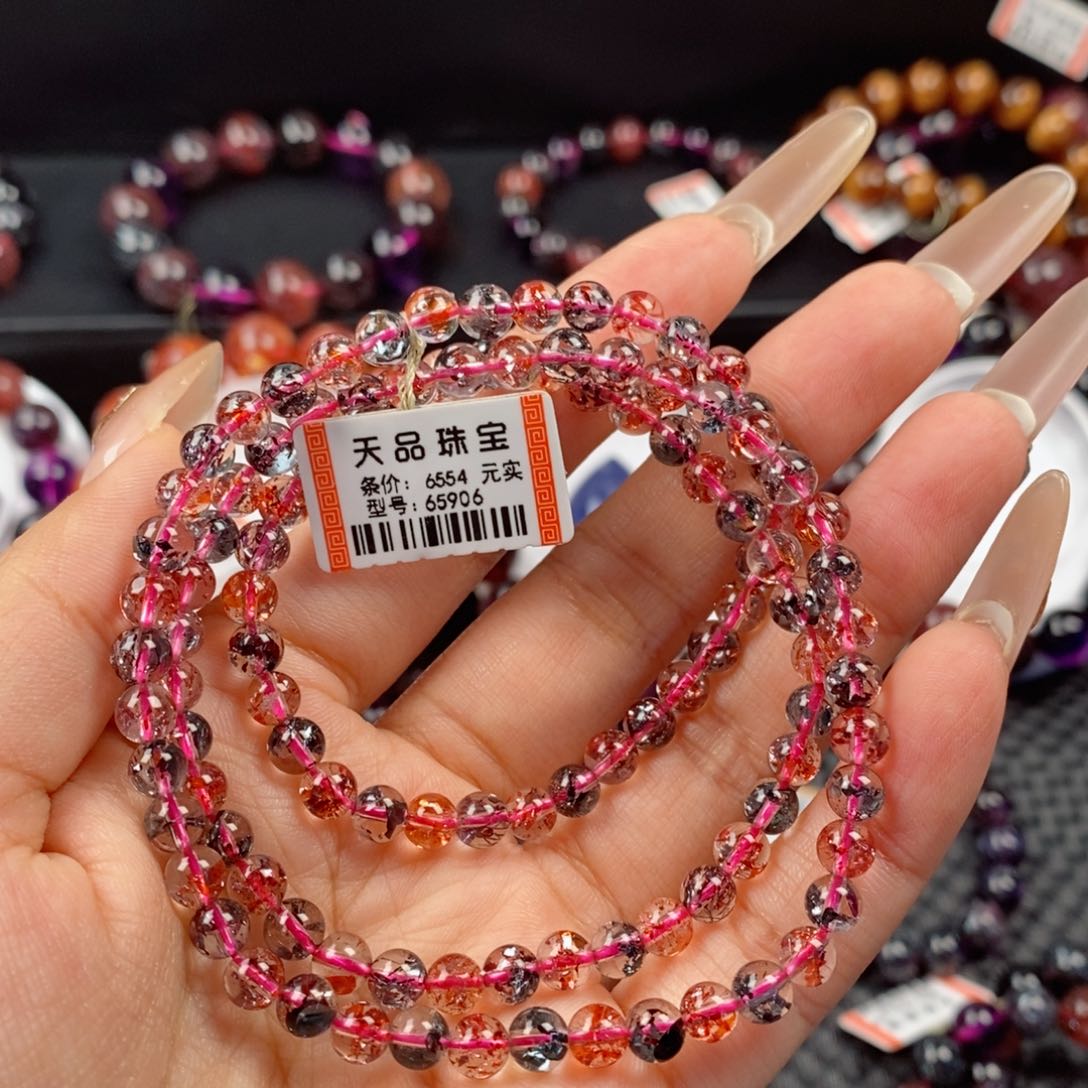 水晶手链未镶嵌毒液65906