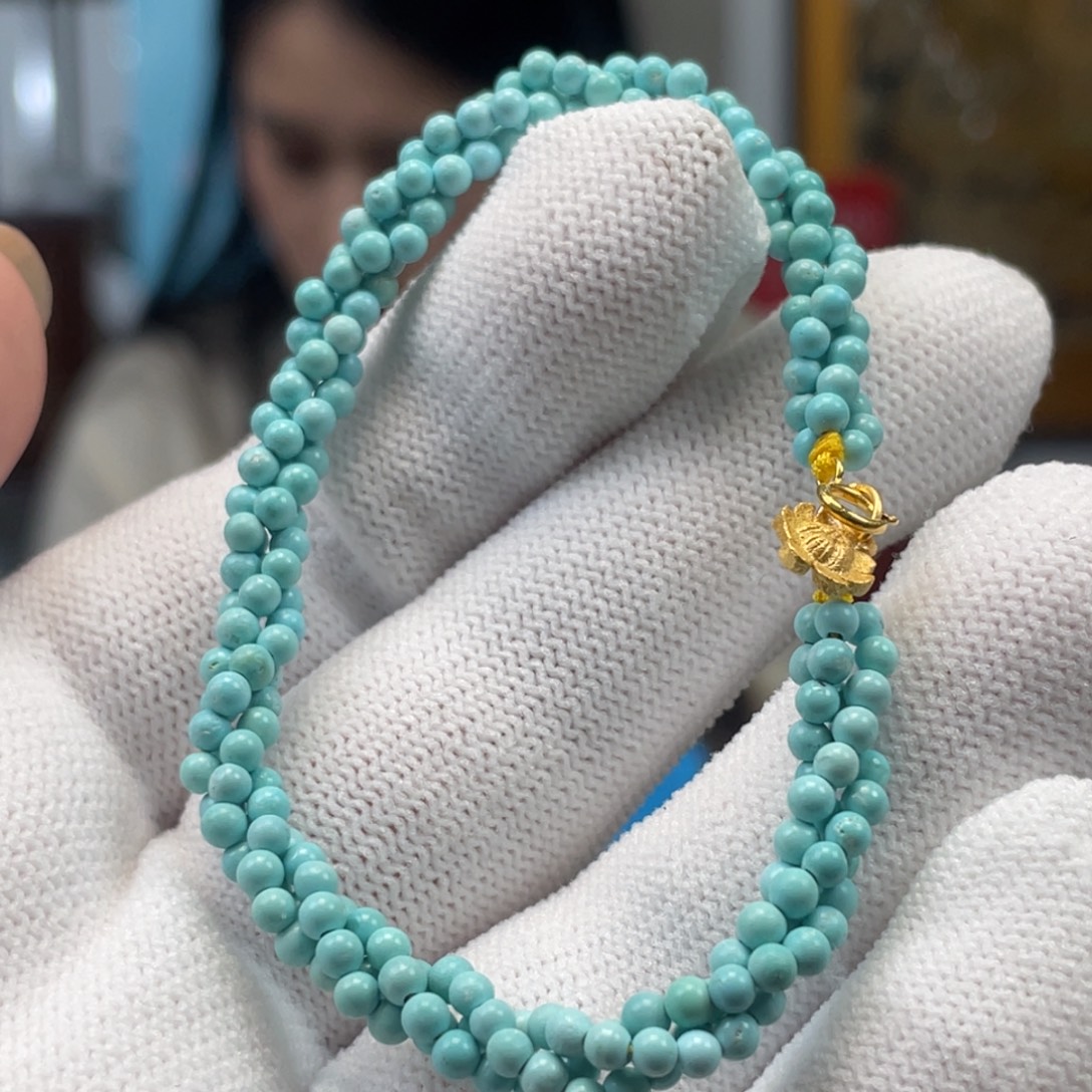 绿松石未镶嵌挂件