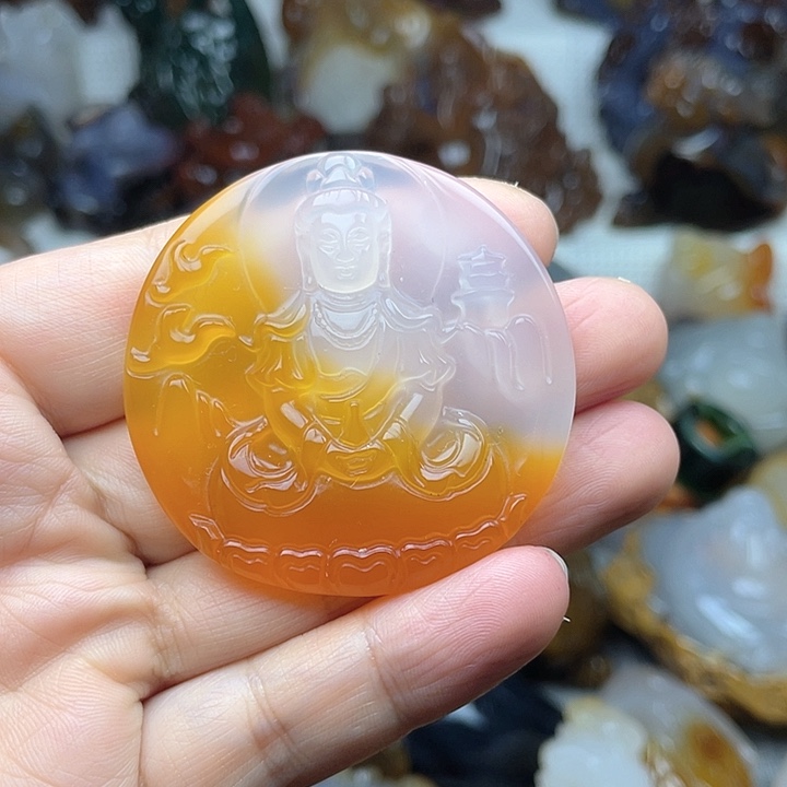 玛瑙/玉髓饰品未镶嵌