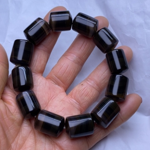 玛瑙/玉髓手链未镶嵌