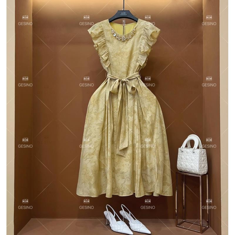 【悠】春夏丨设计师轻奢法式印花女士连衣裙 CX-2024557