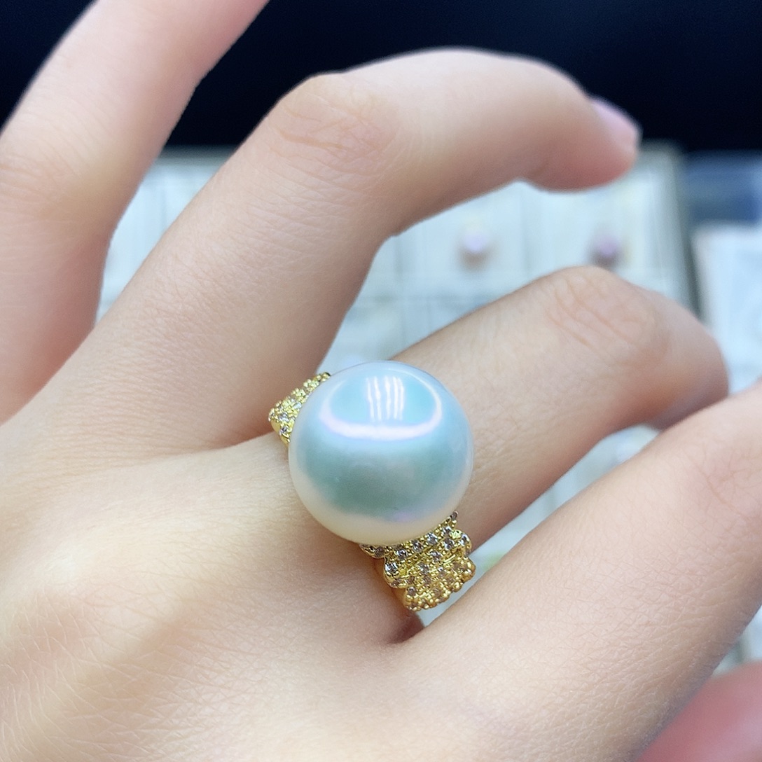 淡水珍珠颈饰合金