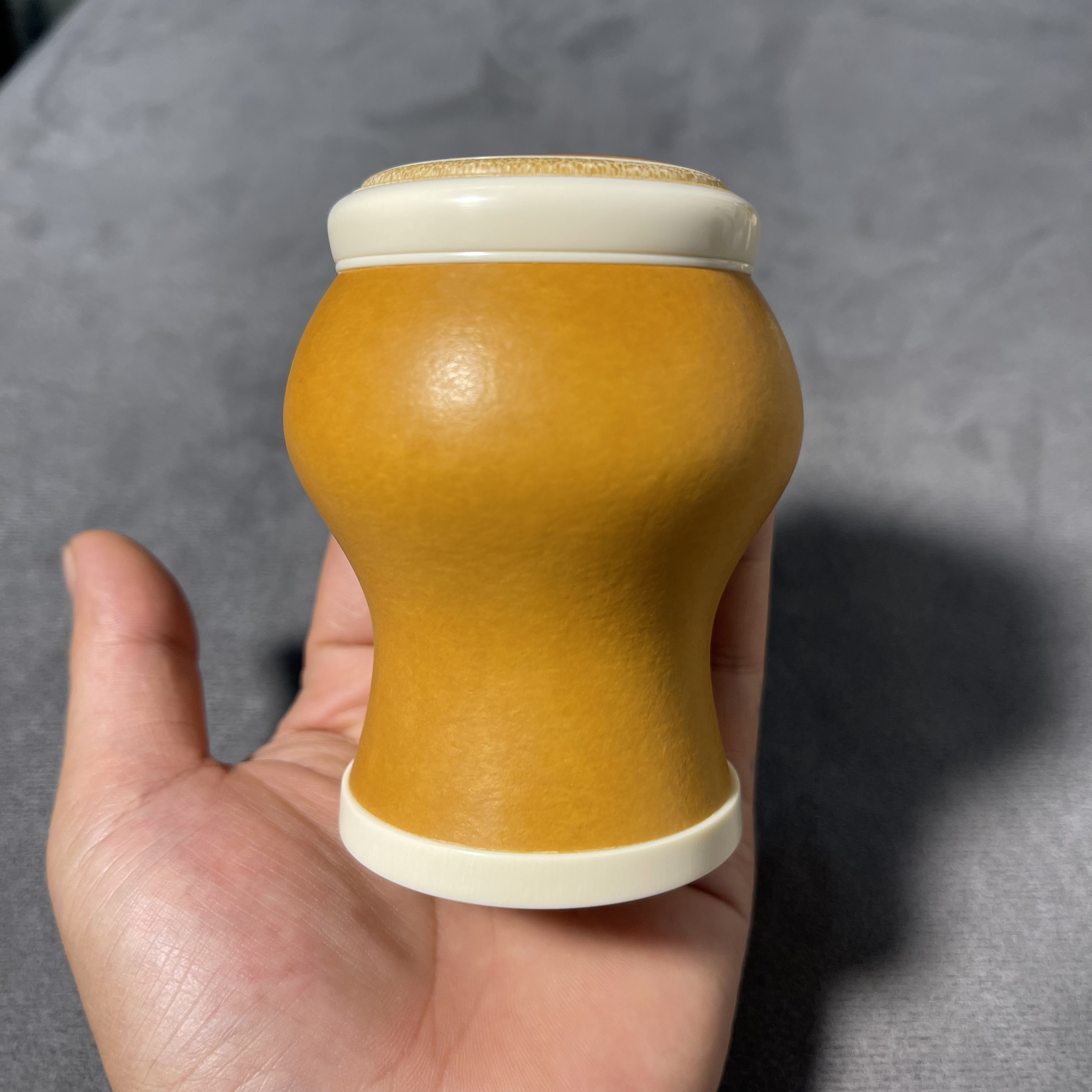 海派将军罐 葫芦茶叶罐 素器镶嵌葫芦