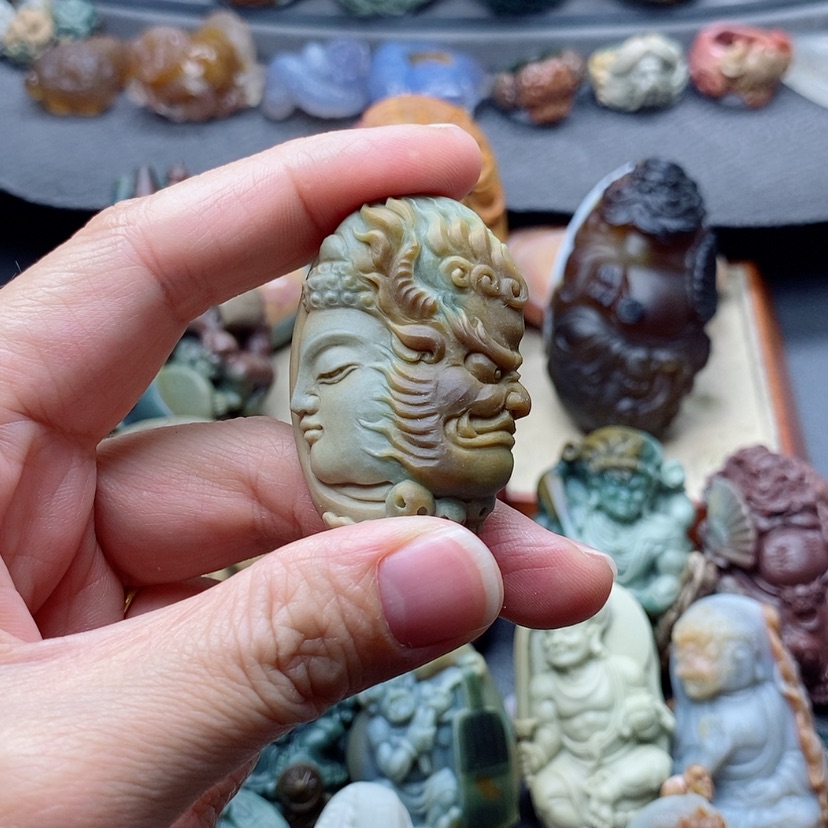 【闪购商品】未镶嵌定制石英质玉吊坠
