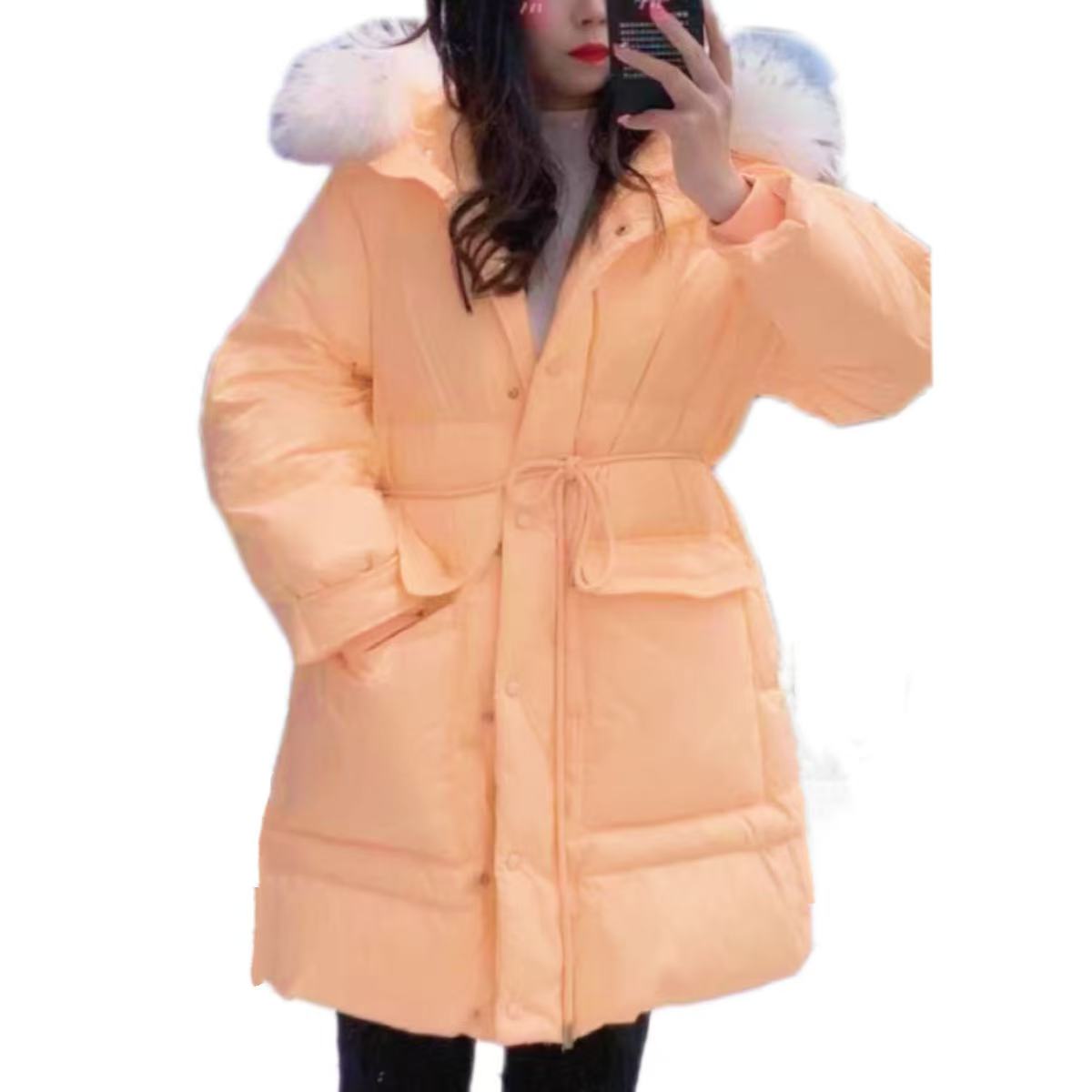 【羽绒服】冬季保暖厚款宽松羽绒外套百搭女装9229[YZM]J