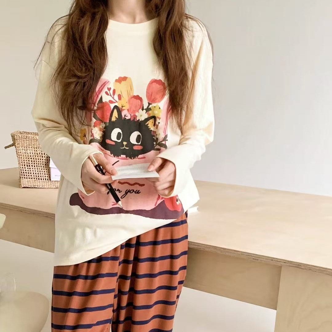 【欢姐精选】夏夕草甜美可爱外穿家居服