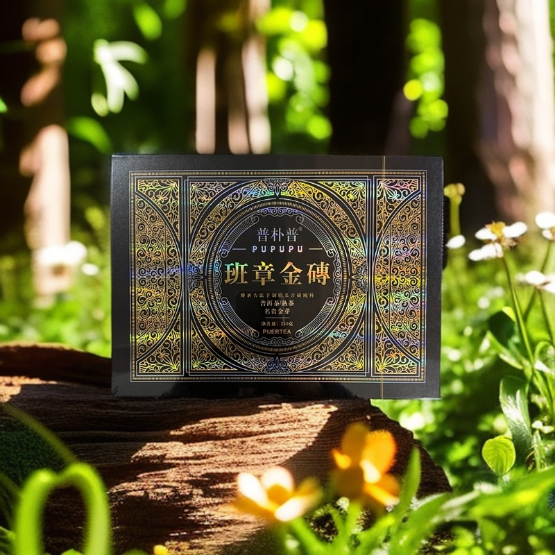 【库里拿茶叶供应链】 班章金砖 普洱熟茶