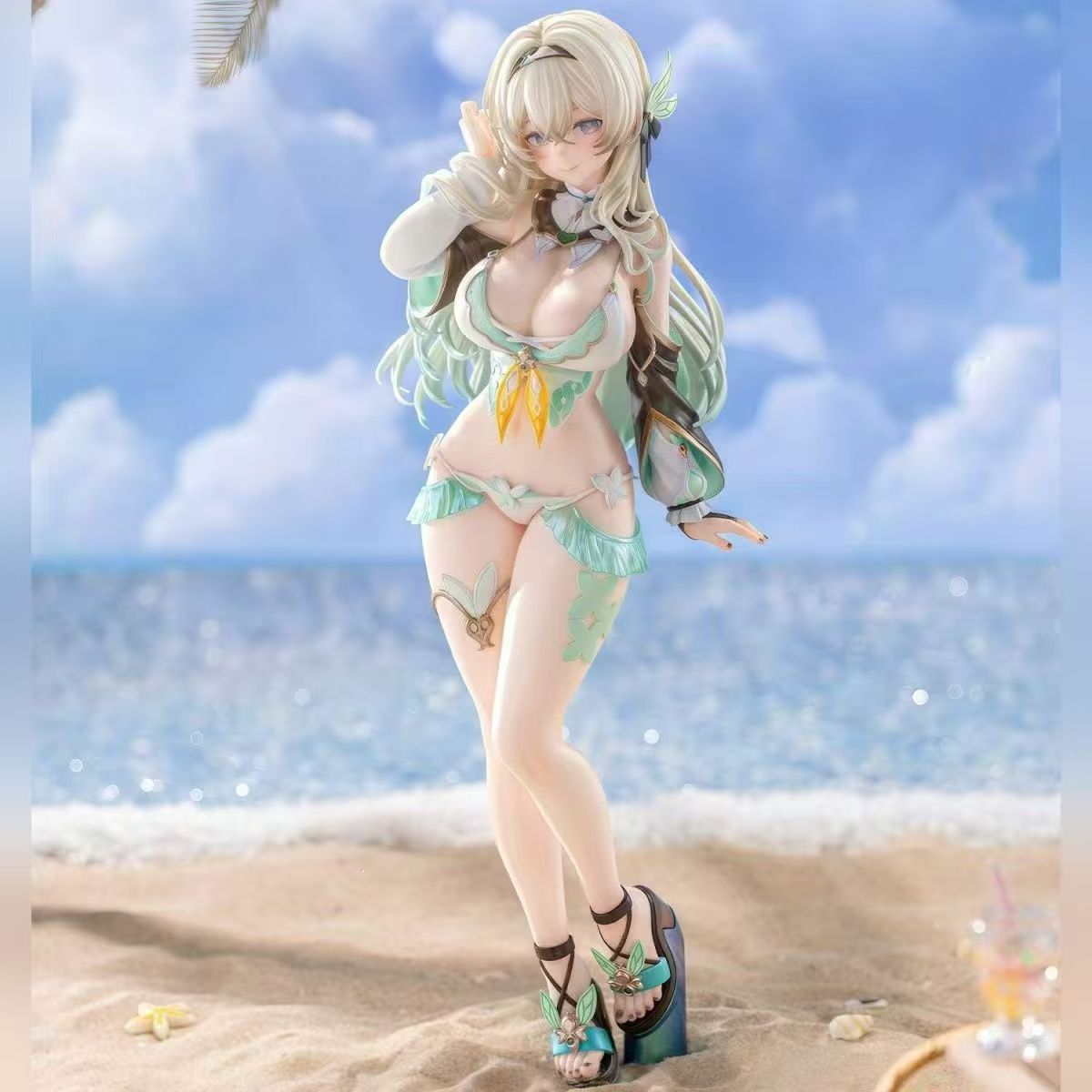 【PF严选】星穹铁道水着泳装 流萤 25cm 动漫GK手办美少女雕像周边