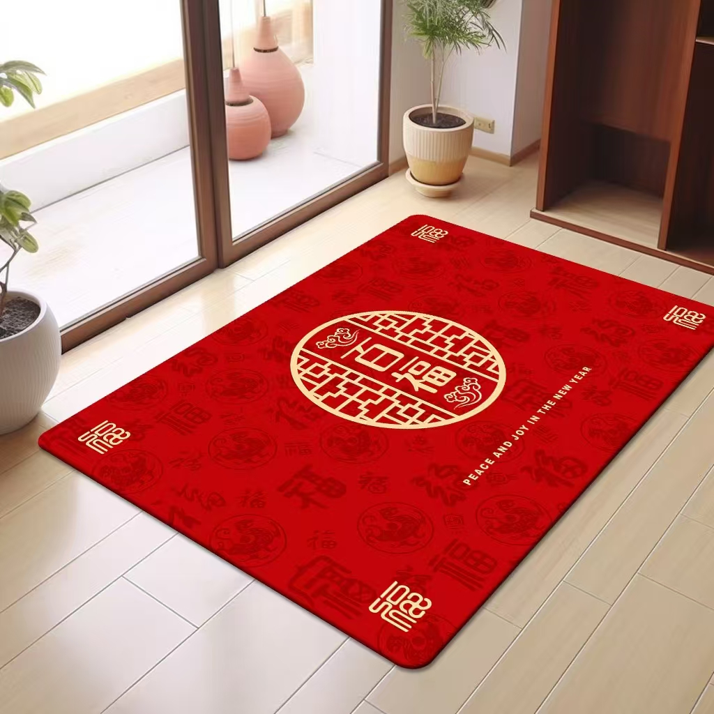 入户门地垫吸水垫速干吸水防滑垫家用脚垫加厚耐脏新年地垫地毯