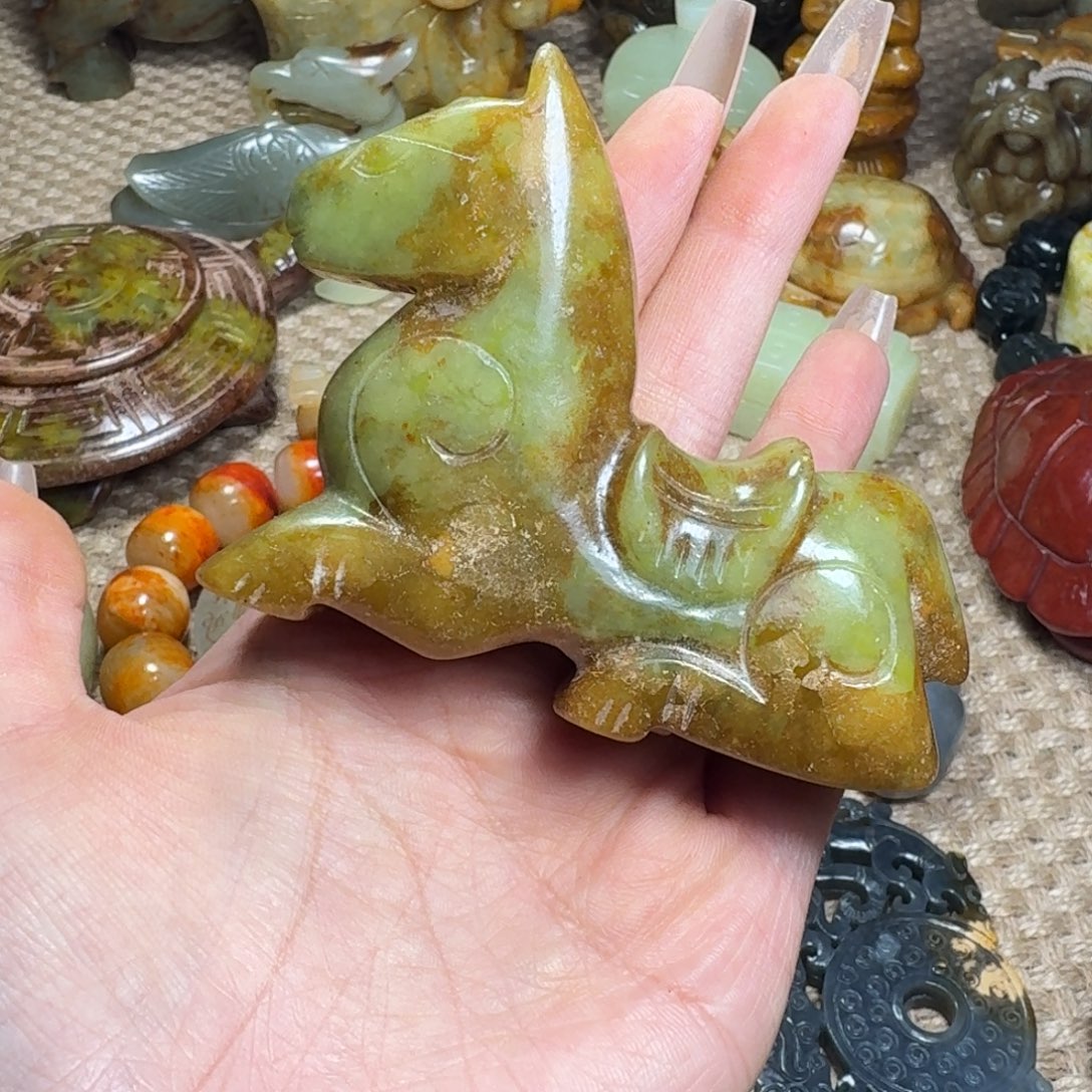 白玉菩提吊坠挂件