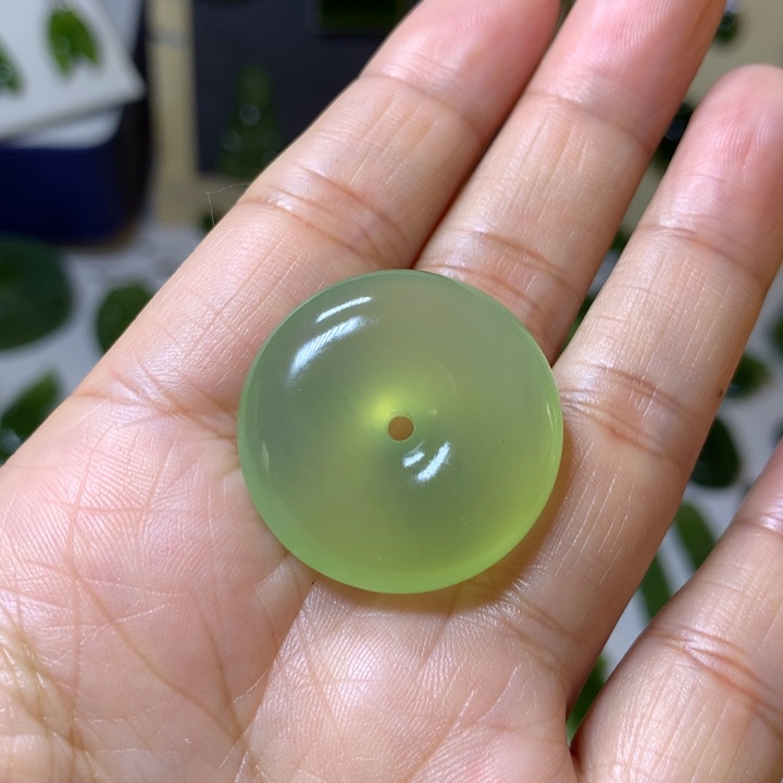 岫玉颈饰未镶嵌吊坠