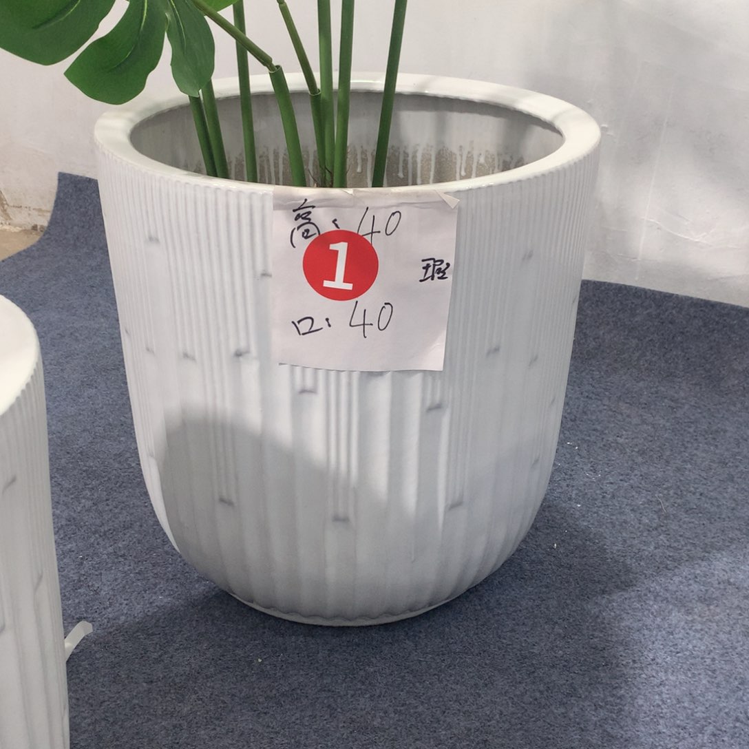 高温陶瓷花盆微瑕