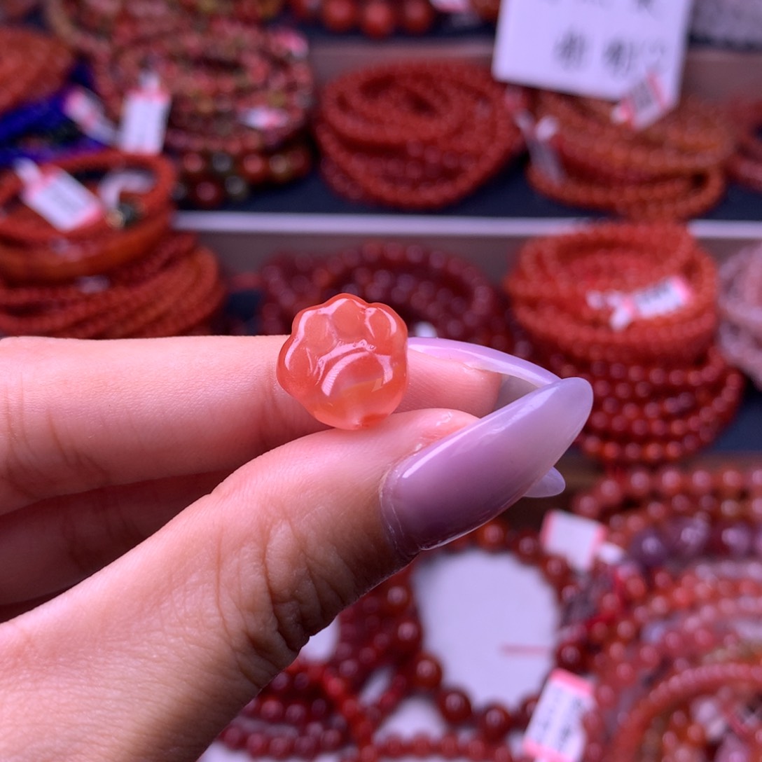 未镶嵌手链南红玛瑙36号猫爪爪