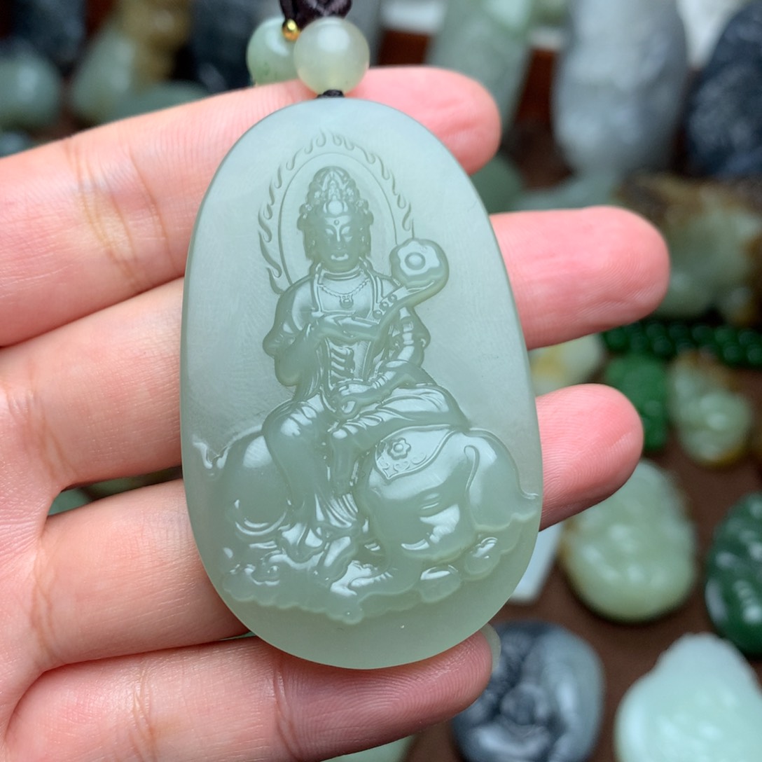 和田玉挂件未镶嵌