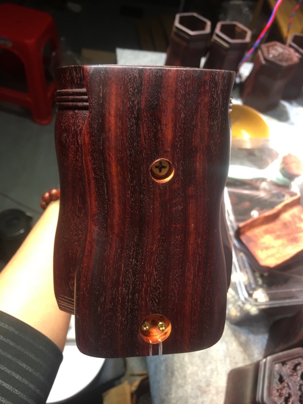 拆房老料扁圆八角二胡架子