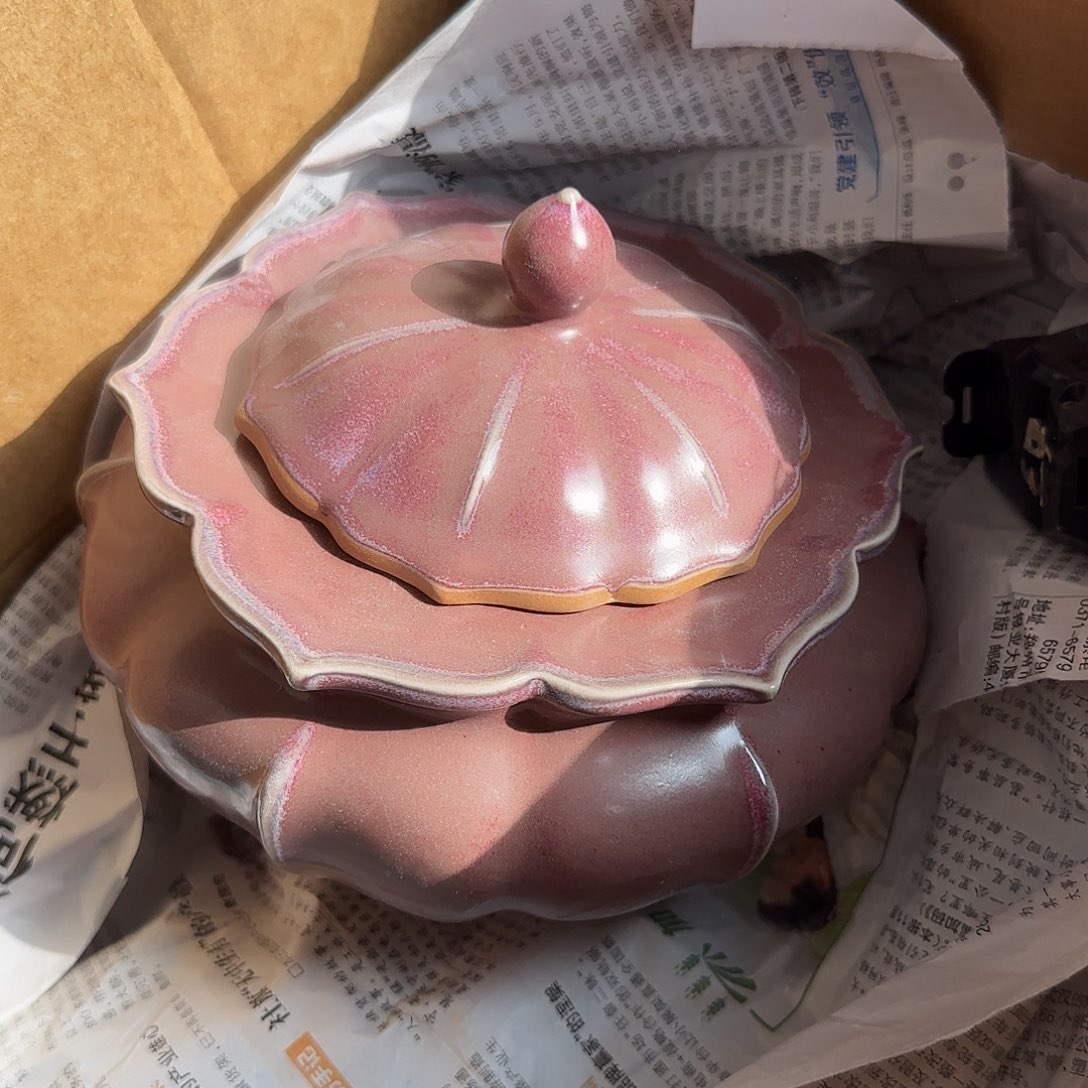 摆件陶郑家钧窑摆件