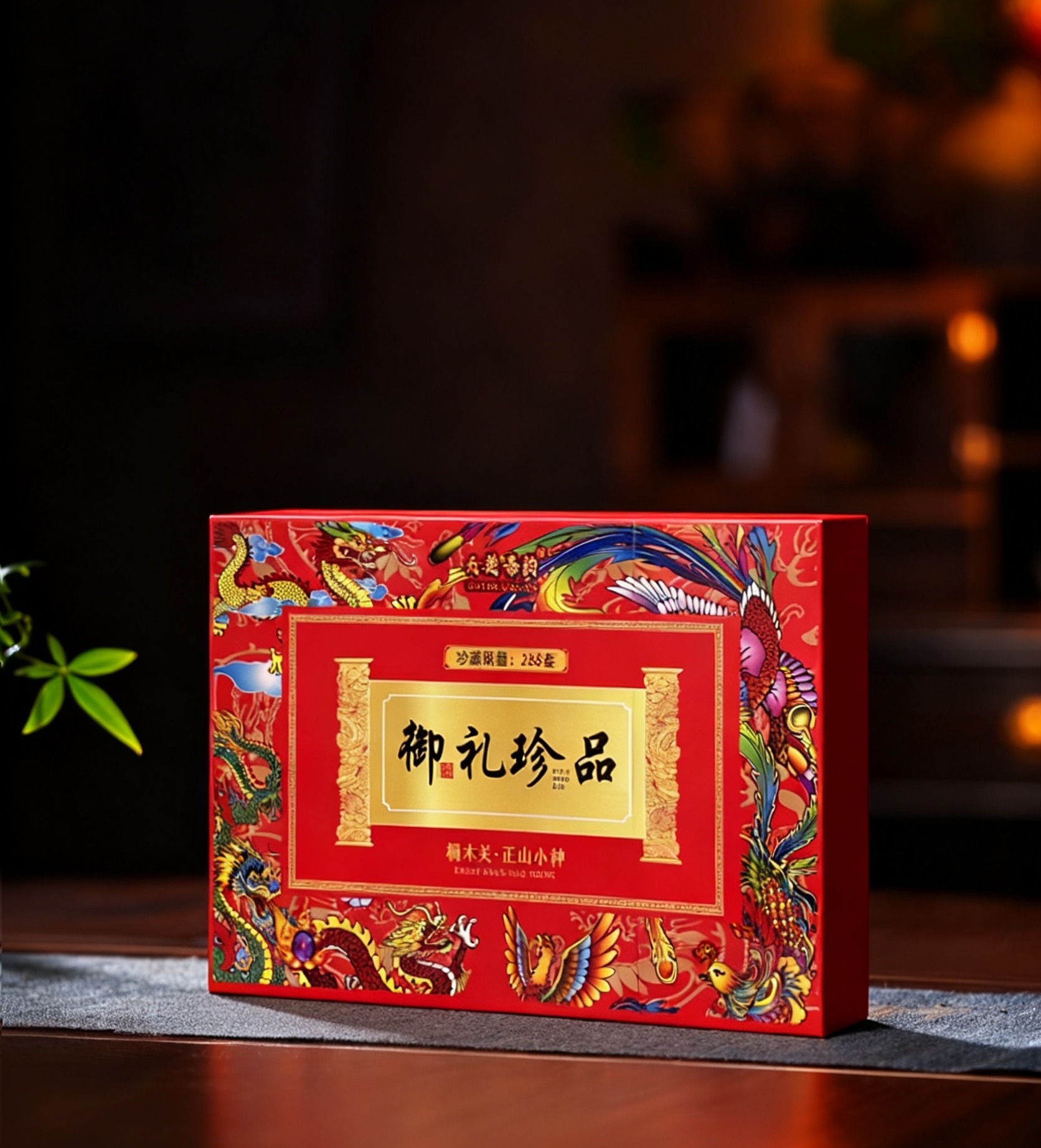 天楚茶韵-桐木关正山小种-御礼珍品礼盒