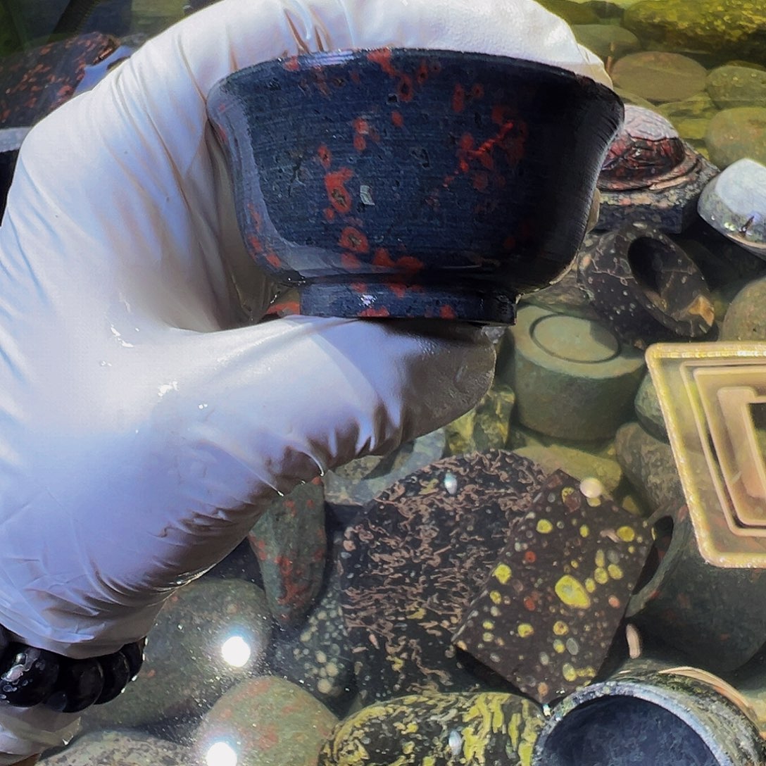 梅花玉鱼缸石茶周边不退不换