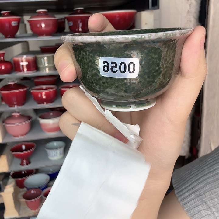 瓷片景德镇郎红陶瓷