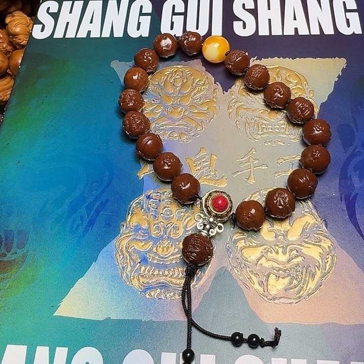 橄榄核手串我的小