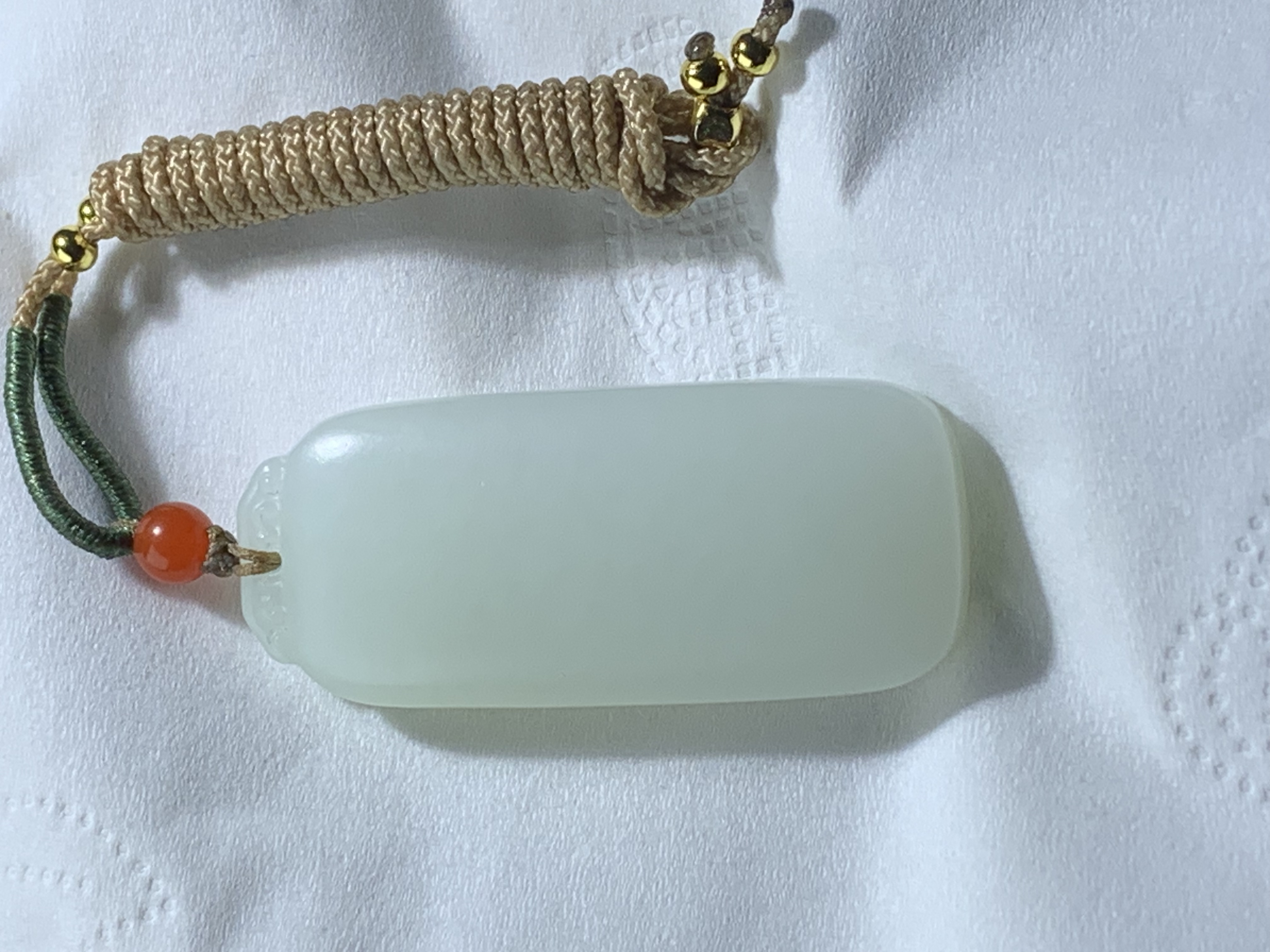 平安无事牌。44mm*19mm*10mm