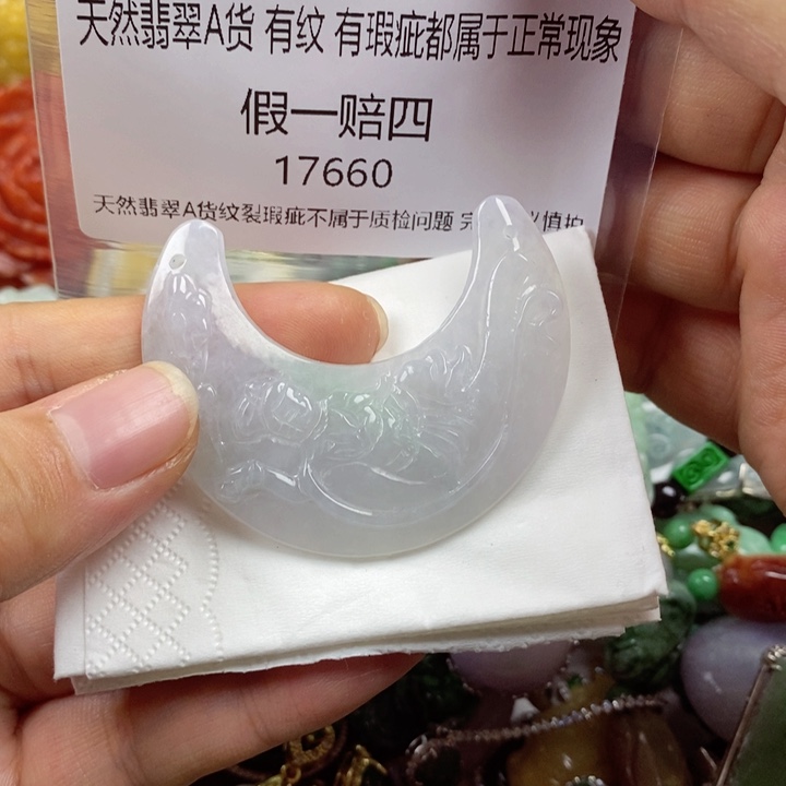 翡翠未镶嵌吊坠(赠链)天***鸭