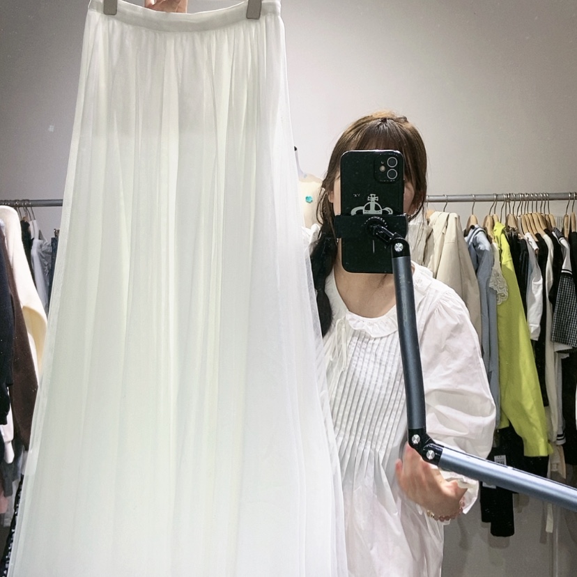 【闪购商品】白色纱裙