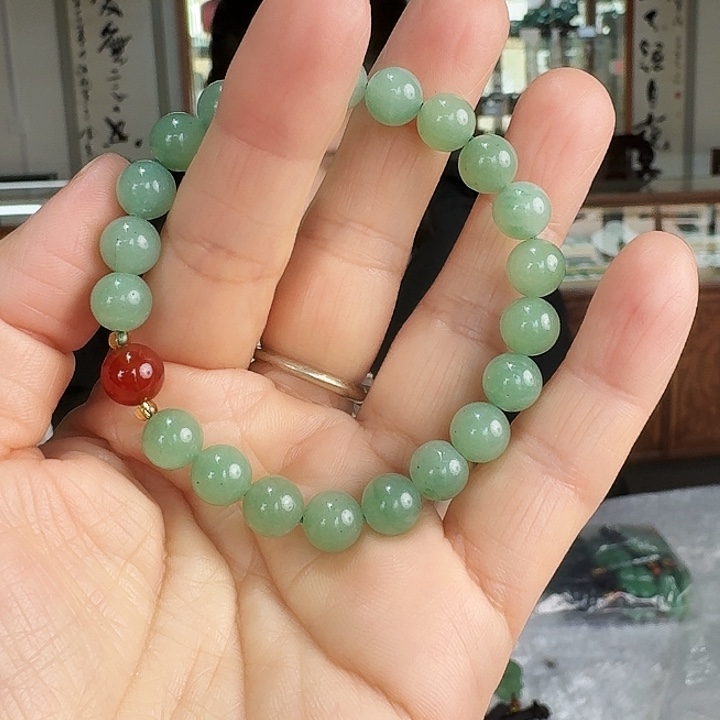 密玉（石英质玉）未镶嵌颈饰