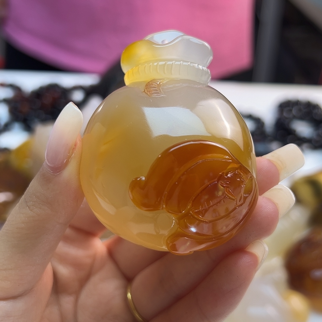 玛瑙/玉髓未镶嵌颈饰