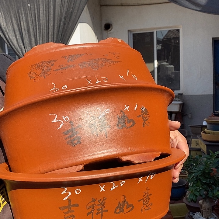 紫砂花盆宜兴紫砂