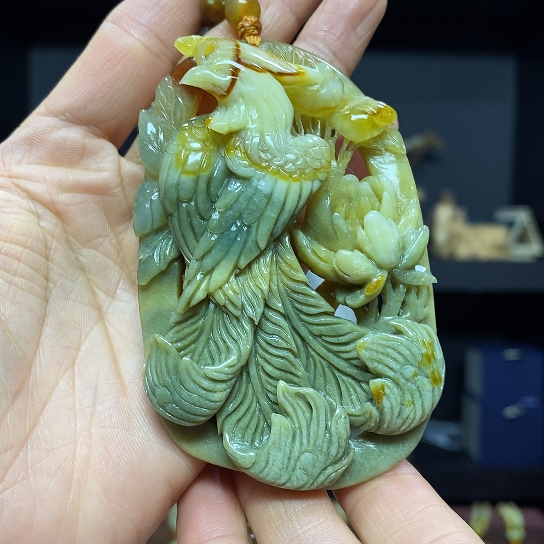 岫玉挂件吊坠未镶嵌