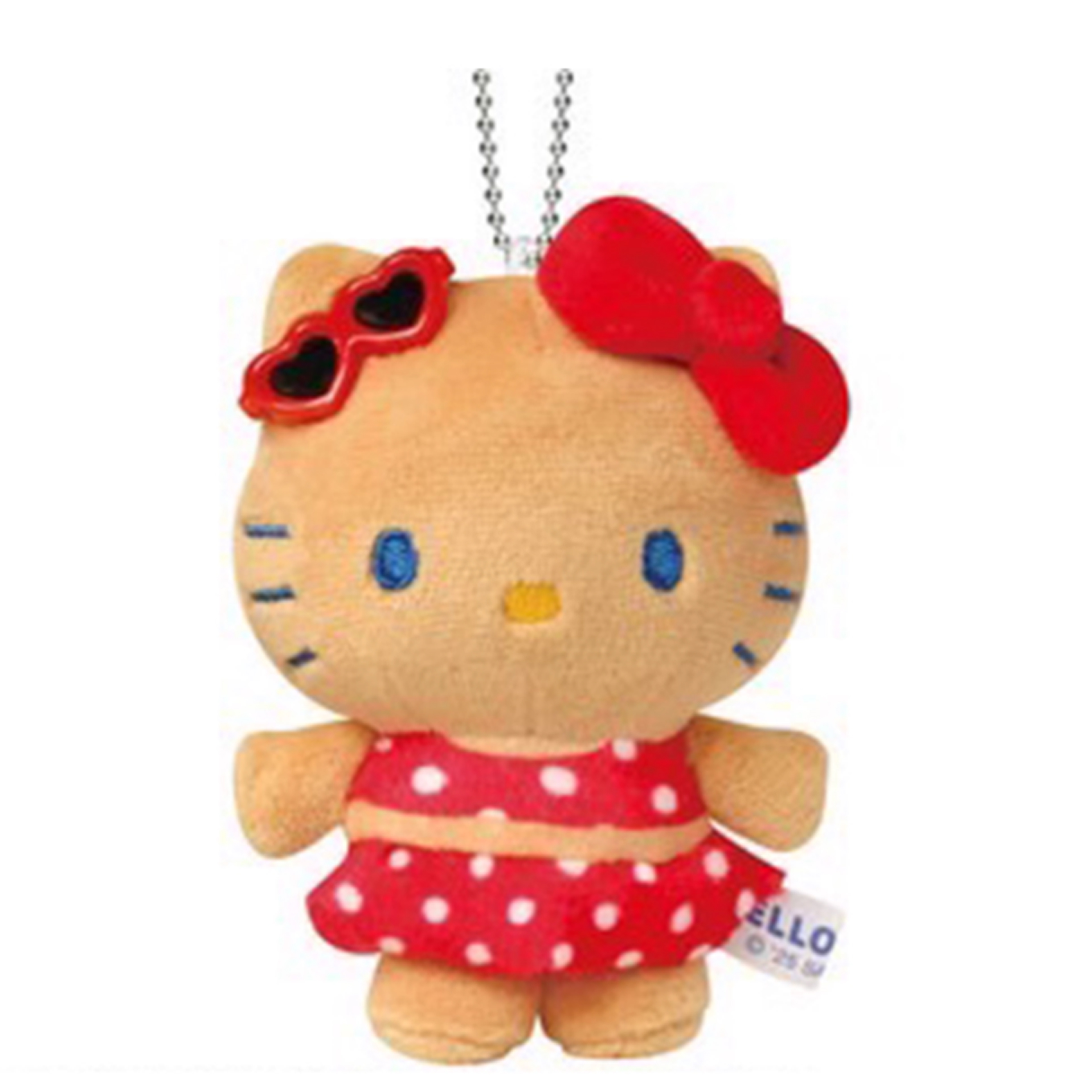 【韩版】泳衣黑皮helloKitty挂件