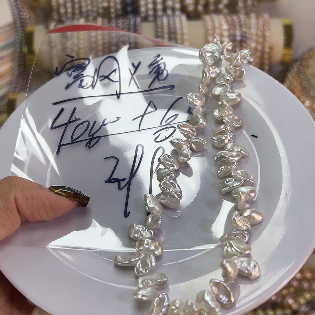 富***勇手绳钛钢淡水珍珠