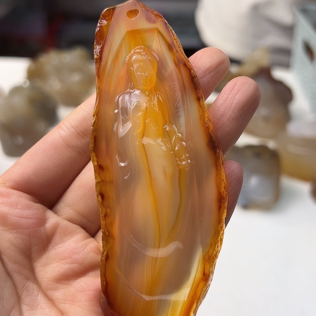 未镶嵌颈饰玛瑙/玉髓
