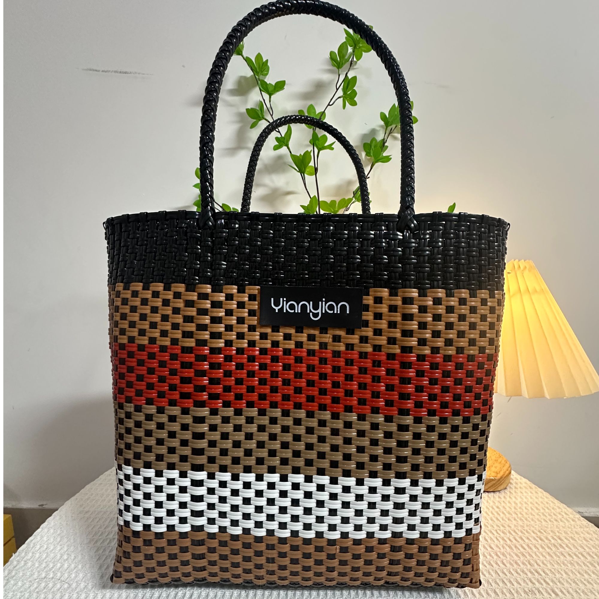 【多彩缤纷】手工编织包时尚百搭小众大容量