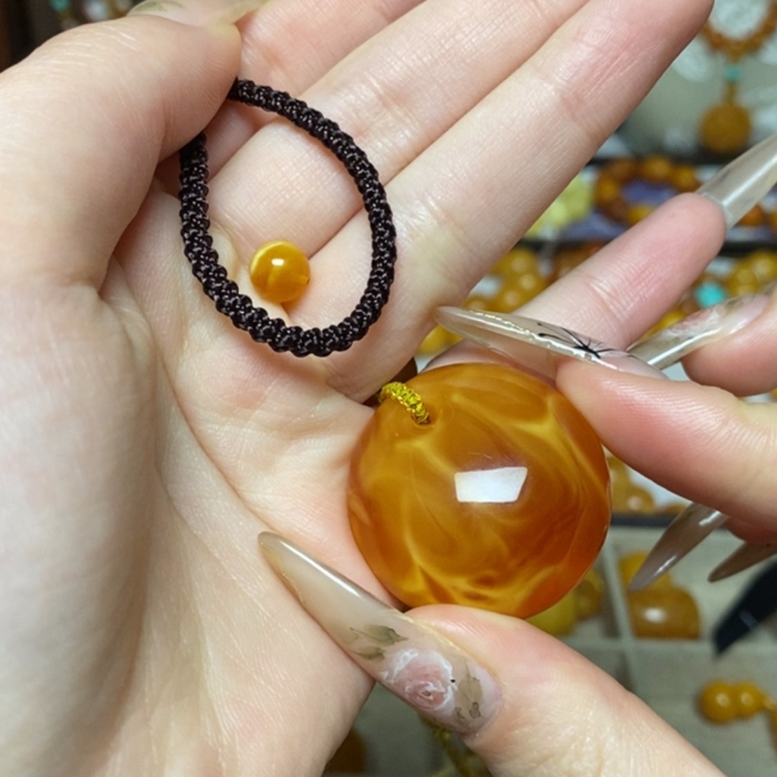 【闪购商品】蜜蜡颈饰未镶嵌定制