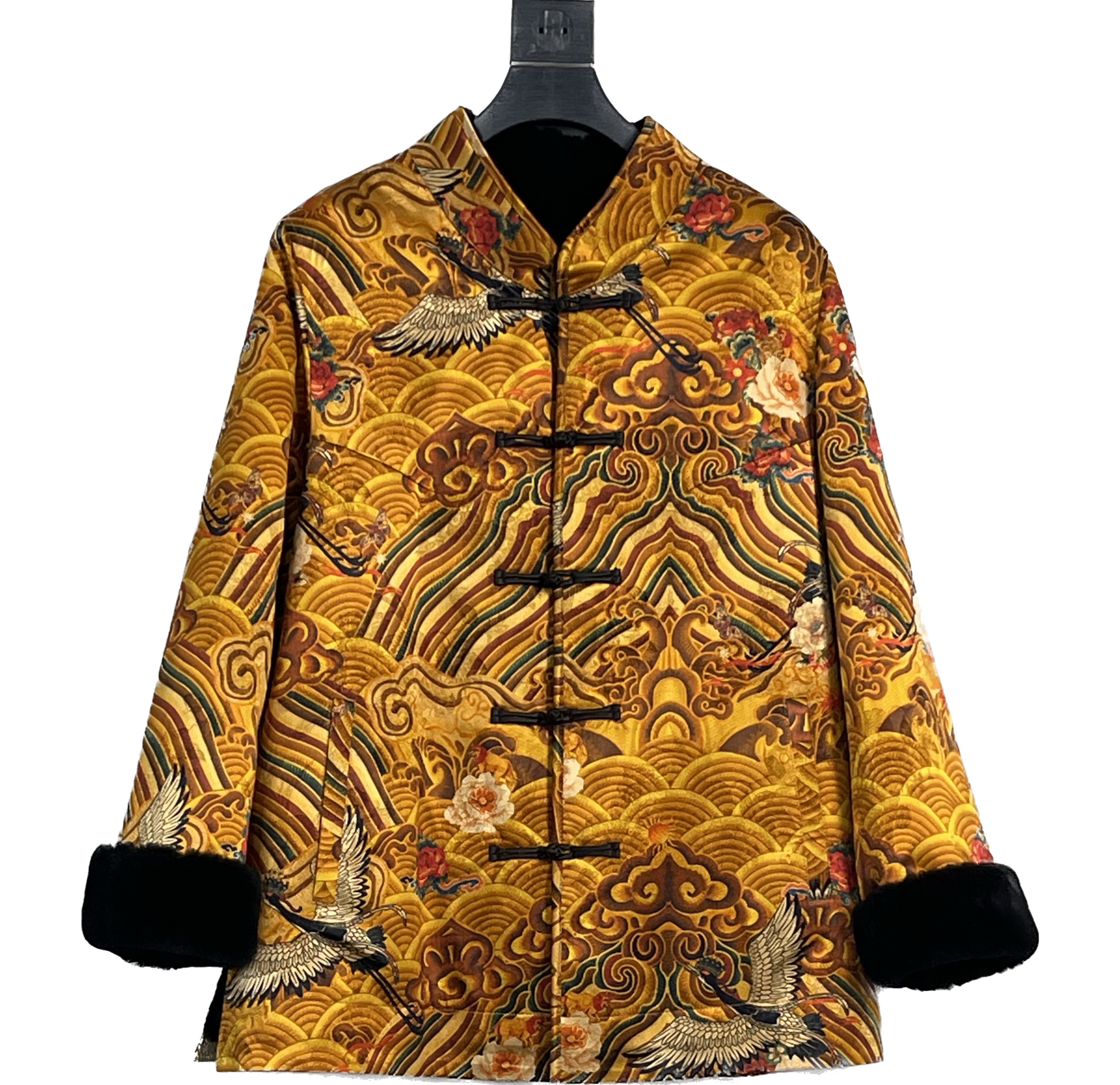  2025设计师新中式轻奢时尚气质冬季保暖短款皮毛 KSN61033CB