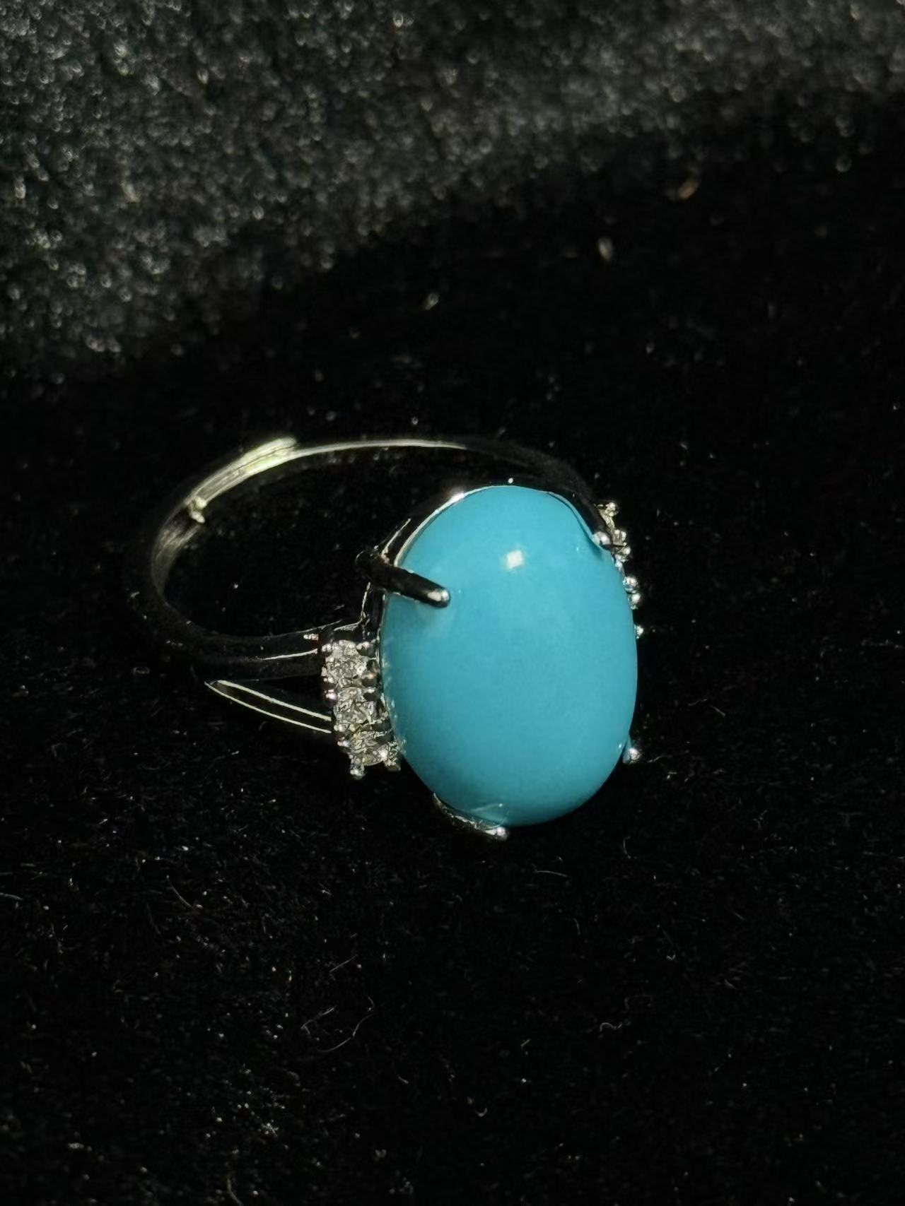 【云萧】A0100  清 花 淞 活口戒指 多样性发其一