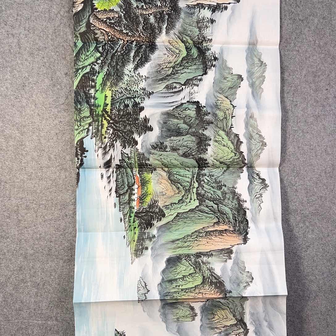 国画494 牡丹等植物生长于这里生长