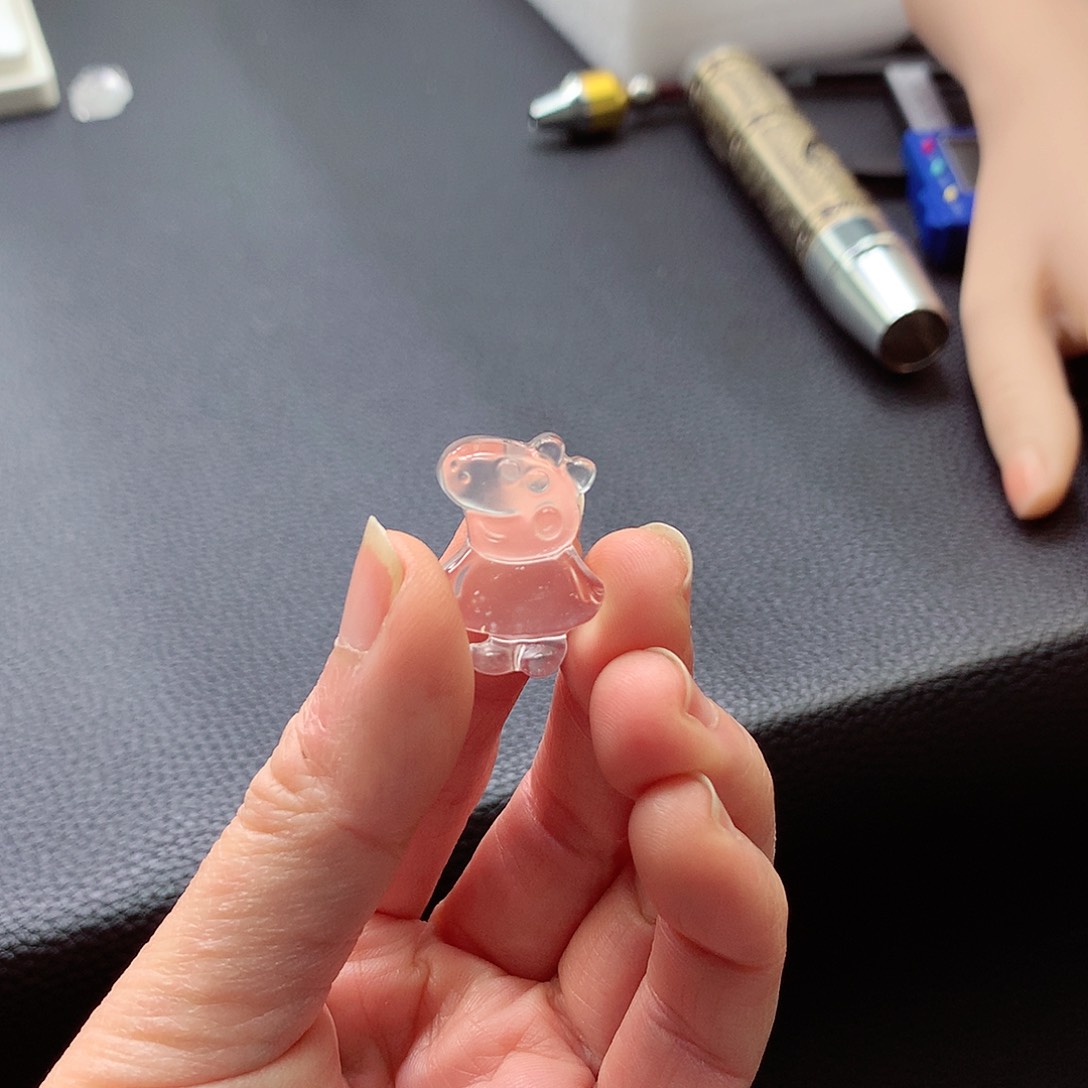 石英质玉颈饰未镶嵌