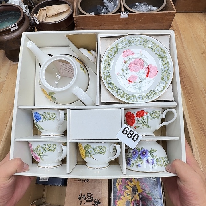 瓷片工艺品摆件瓷器摆件正能量