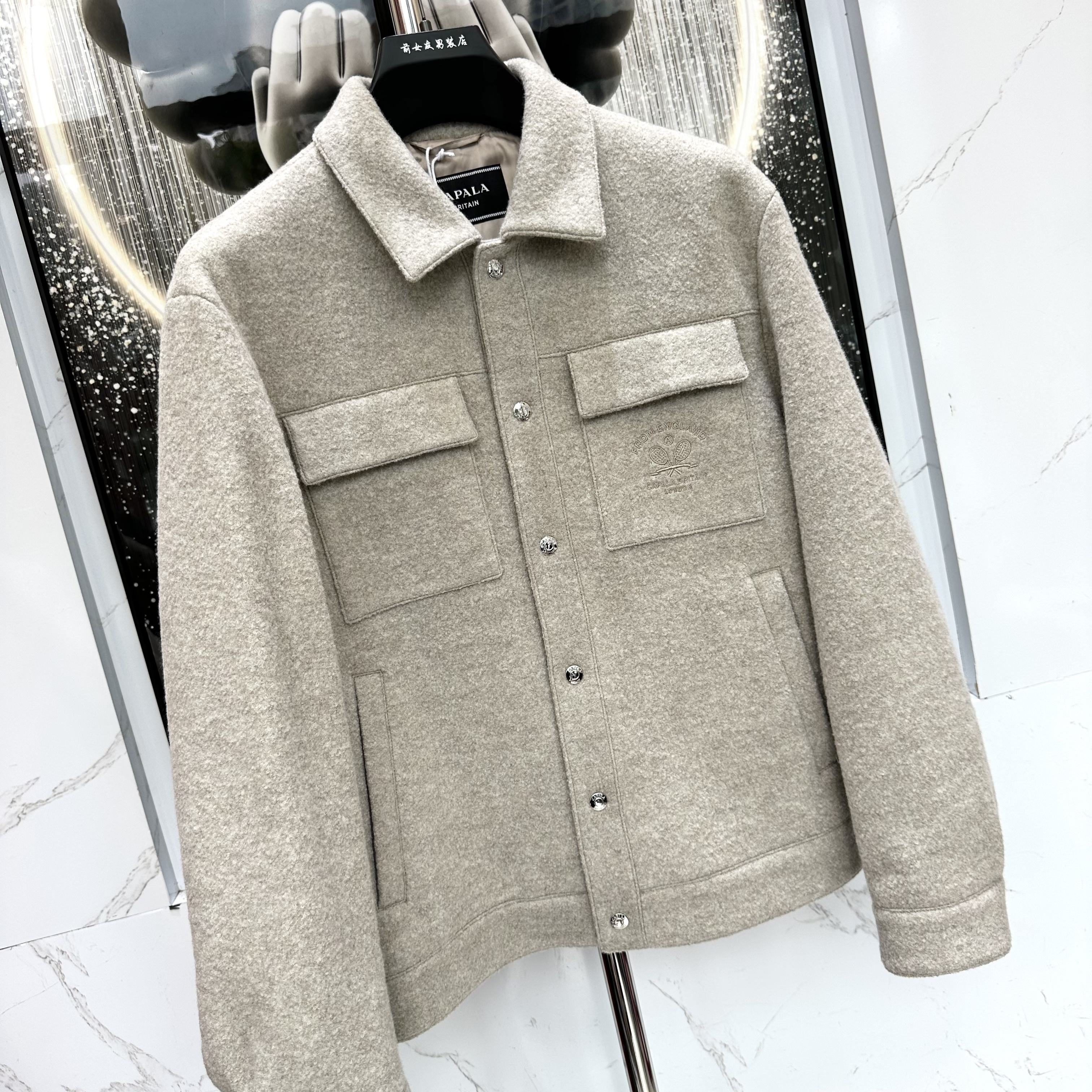 阔【卡珀拉外套】新款秋冬季男士夹克休闲百搭保暖时尚外套潮流0201