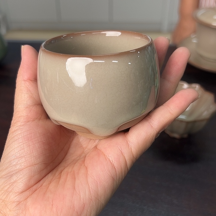 小米茶器龙泉云间青瓷