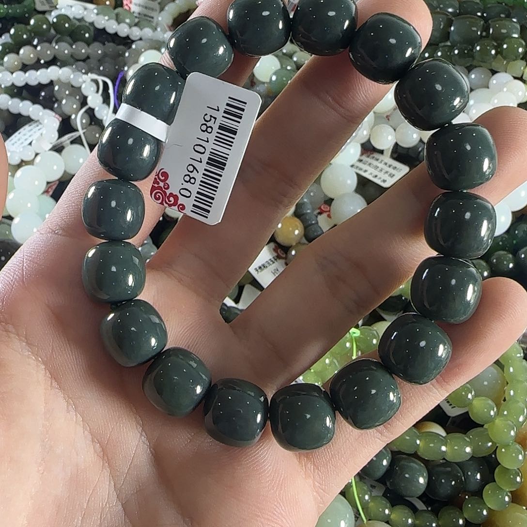 和田玉手链未镶嵌432